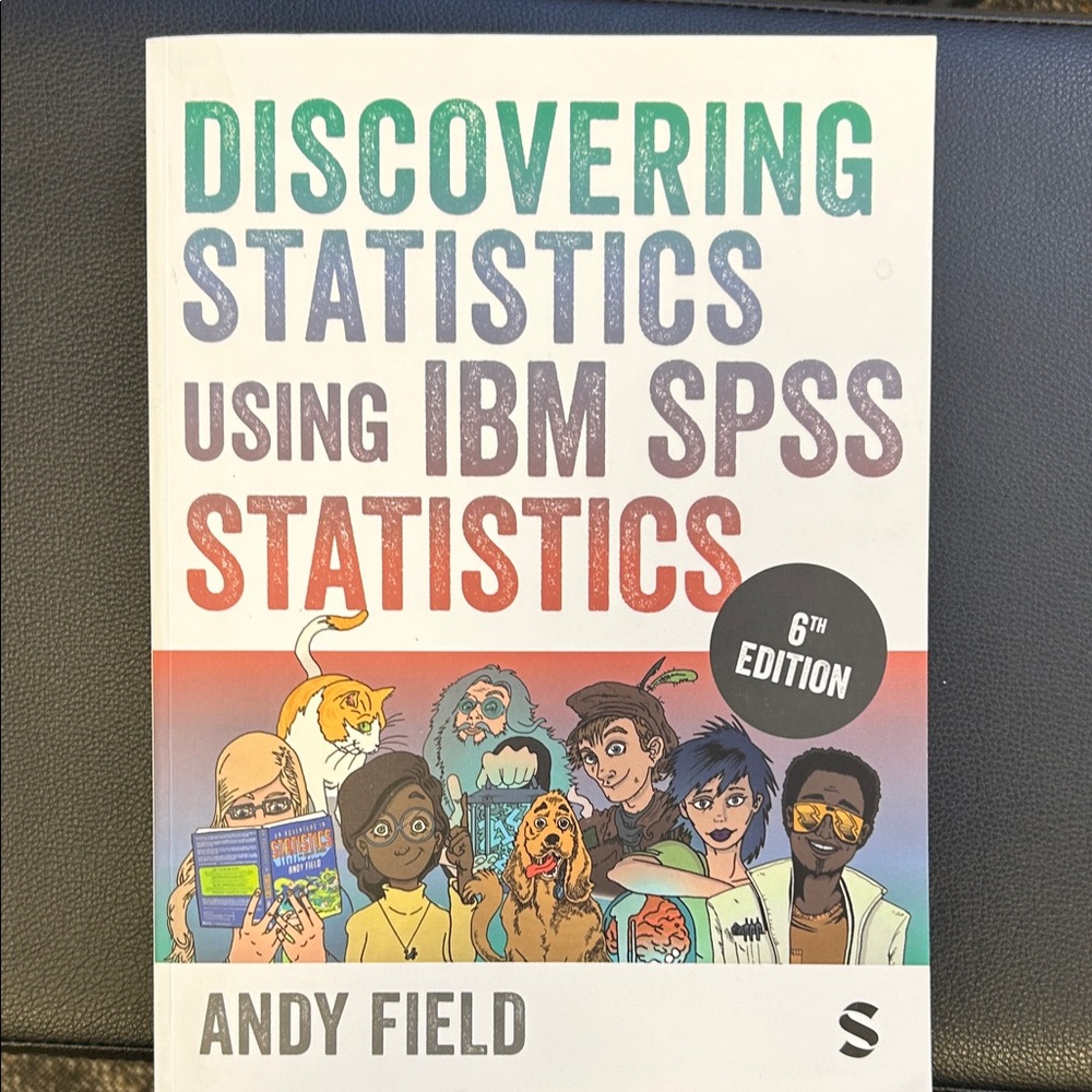 LIKE NEW Discovering Statistics Using IBM SPSS Statistics Book